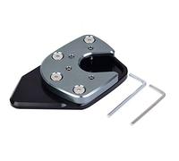 Motorcycle Side Stand Pad Kickstand Extension Pad for NC750X 2017 2018 2019 EVGATSAUTO Anti-slip Stand Plate Gray