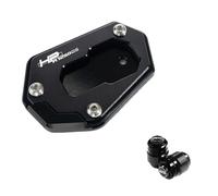 Motorcycle Side Stand Pad Motorcycle Accessories Side Bracket Enlarged Extension Bracket For R1250 GS R 1250 GSA R1250GS/Adventure R 1250GS Rallye HP(HP-A set black)