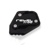 Motorcycle Side Stand Pad Motorcycle CNC Kickstand Foot Side Stand Extension Pad Support Enlarge Plate For H&ONDA REBEL CMX1100 CM1100 CMX 1100 2020-2023 (Color : 3)