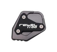 Motorcycle Side Stand Pad Motorcycle CNC Kickstand Foot Side Stand Extension Pad Support Enlarge Plate For H&ONDA REBEL CMX1100 CM1100 CMX 1100 2020-2023 (Color : 5)