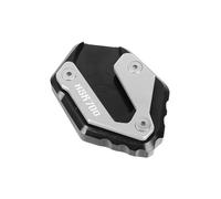 Motorcycle Side Stand Pad Motorcycle Kickstand Foot Side Stand Extension Enlarger Support For Yam&aha R7 MT07 YZF-R7 MT-07 For Tracer 7 700 XSR700 2019-2023(Xsr700 silver)