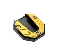 Motorcycle Side Stand Pad Motorcycle Universal Accessories Parking Kickstand Extender Single Leg Foot Side Stand Pad Support Extension Plate(G)