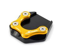 Motorcycle Side Stand Pad Motorcycles Accessories Parking Foot Side Stand Enlarger Plate Pad Kickstand Extension For Yam&aha SMAX155 SMAX 155(G)
