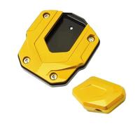 Motorcycle Side Stand Plate Pad For BMW C400GT C 400 C400 GT 2018-2024 Extension Foot Kickstand Support Extender Motorbike Kickstand Foot Side Stand Extension Pad(Gold 1)