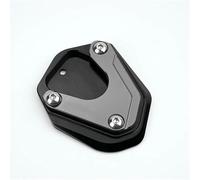 Motorcycle Side Stand Plate Pad For For CB400X For CB 400X For CB400 X Extension Foot Kickstand Support, Valve Cap Motorbike Kickstand Side Stand Enlarge Pad(Titanium)