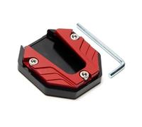 Motorcycle Side Stand Plate Pad Universal Scooter Motorcycle Bike Kickstand Extender Foot Side Stand Extension Pad Support Plate Anti-skid Enlarged Base
