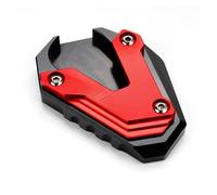 Motorcycle Side Stand Support Pad Kickstand Enlarger Extension For Goldwing 1800 GL1800 F6B 2002-2023 2024 Motorcycle Kickstand Pad(2018-2025 Red)