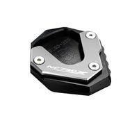 Motorcycle side support enlarged foot support pad For Hon@&da NC750X NC 750X NC750 X 2014-2020 2021-2023 Motorcycle Key Chain Side Stand Pad Kickstand Enlarger Support Extension(2014-2020 Grey-B)