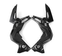 Motorcycle Side Trim Frame Body Cover Panel Fairing Guard Protector Fit For Kawasaki Z900 2020 2021 2022 2023 Radiator Guard(Carbon fiber color)