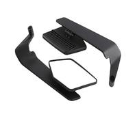 Motorcycle Side View Mirror Adjustable Motorcycle Wind Wing Side Rearview Mirrors Universal For Ya&maha For Suzuki Material: ABS, HD Glass Side Mirrorss