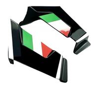Motorcycle Side Wing For A&prilia For Tuono 660 For RS660 2021-2023 Motorcycle Winglet Aerodynamic Wing Kit Spoilers Front Spoiler Fxed Wind Winglets Panel Cover Fairing(Bright Black)