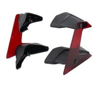 Motorcycle Side Wing For Yam&aha Mt07 MT-07 MT 07 MT07 2021 Motorcycle Side Flank Downforce Spoiler Hood Fairing Wind Deflectors Shield Drag Reducing Wing Panel Cover Fairing(Red)