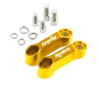 Motorcycle Side Wing Mirror Extension For HON&DA For Monkey Z125 Motorcycle Mirrors Riser Extension Bracket(Gold)