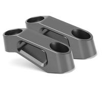 Motorcycle Side Wing Mirror Extension for Honda NT1100 NT 1100 2022 2023, Rearview Mirror Expander for Improved Visibility(Gray)