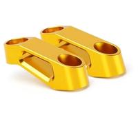 Motorcycle Side Wing Mirror Extension for Honda NT1100 NT 1100 2022 2023, Rearview Mirror Expander for Improved Visibility(Gold)