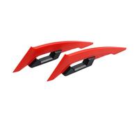 Motorcycle Side Winglet 1 Pair Motorcycle Side Wings Aerodynamic Dynamic Spoiler Body Trim Sticker Fairing Air Deflectors Exterior Accessories