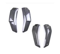 Motorcycle Side Winglet Carbon Fiber Upper Lower Radiator Guards Covers Motorcycle Water Tank Side Panels For st&reetfi&ghter V4 V4S 2019-2024