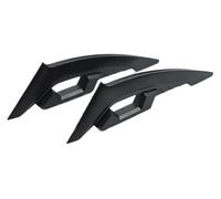 Motorcycle Side Winglet For BMW For Suzuki 1 Pair Motorcycle Front Fairing Winglets Side Spoilers Wing Sticker Spoiler Decorate(Black)
