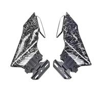 Motorcycle Side Winglet Spoiler Fairing Mirror Fixed Wing For YZF-R1 YZF R3 R6 R15R 25 R125 Motorcycle Winglet(C)