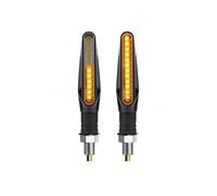 Motorcycle Signal Lamp 12V Motorcycle Turn Signal Lights Amber Built For Relay 10mm Flashing Water Flowing Lamp Universal Accessorie