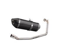 Motorcycle Silencer For Suzuki For GSX-R150 For GSX-R125 Stainless Steel Front Section R77 Real Carbon Fiber Tail Section(Full real carbon fiberset)