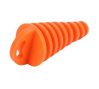 Motorcycle Silencer Round Moto Exhaust Muffler Protector Cover Exhaust Pipe Plug Set Fit For Yamaha Motorcycle Exhaust Cover(Orange B)