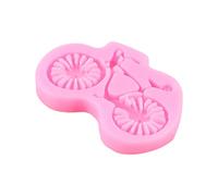 Motorcycle Silicone Mold Bicycles Tools Chocolate Fondant Mold for Cake Decorations Cupcake Baking Bike Cake Chocolate Fondant Molds Silicone Keychain