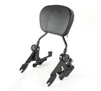 Motorcycle Sissy Bar Backrest & 4 Point Docking Hardware Kit For Touring For Road King For Glide For Street 2009-2013 2012 Motorcycle Rear Luggage Rack(Black)