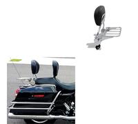 Motorcycle Sissy Bar Detachable Backrest Luggage Rack Passenger Rear Seat For Harley For Road King FLHR/Classic FLHRCI