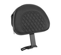 Motorcycle Sissy Bar Fit For Harley Fatboy Heritage Softail 2007-2017 Black Chrome Motorcycle Sissy Bar Luggage Rack Backrest Pad Passenger Backrest(Style15)