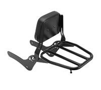 Motorcycle Sissy Bar Motorcycle Rear Passenger Seat Sissy Bar Backrest With Luggage Rack Fit For Honda Rebel 300 500 CMX300 CMX500