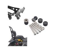Motorcycle Sissy Bar Rack Backrest Docking Hardware Mounting Kit Detachable For Harley Sportster XL 1200 883 Low XL883 2004-2019
