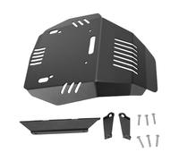 Motorcycle Skid Plate Replacement Fit for Benelli TRK 502 (Black) | High strength steel, precise fit, resistant, off-road durable