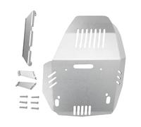 Motorcycle Skid Plate Replacement Fit for Benelli TRK 502 (Silver) | High strength steel, precise fit, resistant, off-road durable