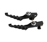 Motorcycle Skull Hand Brake Clutch Lever for 2004-2015 XR XL Iron 883 1200 Sportster (Black)