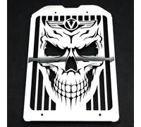 Motorcycle Skull Radiator Grill Cover Guard Protector Accessories For Kawasaki For Vulcan VN 1500 1600 Mean Streak 2002-2008