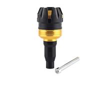 Motorcycle Sliders Motorcycle Protection Rod Engine Anti-falling Frame Slider Cap M10 10mm Screw Universal Anti Crash Collision Falling Protector(5)