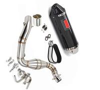 Motorcycle Slip-on Exhaust Headers Muffler Escape Elbow Pipe Accessories With DB Killer Catalyst For G310GS 310R 2017 2018