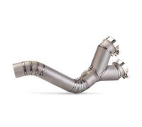 Motorcycle Slip-on Exhaust Pipe Escape Connection Muffler Link Pipe For B&MW S1000R S1000rrRR 2010-2018(Style 2)