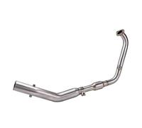Motorcycle Slip-On For YZF-R15 V3 R125 MT-15 2017-2023 Motorcycle Exhaust Escape Muffler Front Middle Link Pipe Exhaust Pipe(TYPE-B)
