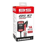 Motorcycle Smart Battery Charger BS BATTERY BS10 Lithium & Lead Acid 6V / 12V 1A
