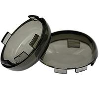 Motorcycle Smoke Turn Signal Light Lamp Lens Cover 2pcs, for Harley, Sportster 1200 883 Dyna Softail Motorcycle Smoked Turn Signal Lens