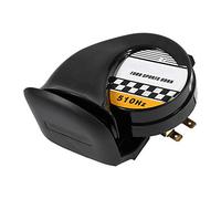 Motorcycle Snail Horn, 115DB 510Hz Snail Air Horn 12v Siren Horn Speaker Motorcycle Snail Horn Loud Waterproof Snail Siren Horn for Motorcycle Auto Car Scooter