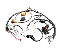 Motorcycle solenoid relay Full Wiring Harness Solenoid Performance Ignition Coil Regulator CDI Spark For 150/200/250/300cc ATV Quad Bike