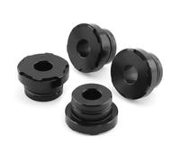 Motorcycle Solid Handlebar Riser Bushings Mounts For Harley Softail Dyna FXR FX Super Glide Sportster 883 1200 XL 1973-2017