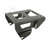 Motorcycle Solo Luggage Rack Mount Compatible With Tour Pack Models CVO Road King Street Special FLTR 2014 2015 2016 2017 2018 2019 2020 2021 2022(Black)