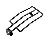 Motorcycle Solo Seat Rear Luggage Rack Support Shelf， Keenso Rear Fender Rack Plated Luggage Shelf For Solo Seat(Black)