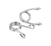 Motorcycle Solo Springs Solo Springs 3.5" Chrome Custom Torsion Solo Springs replacement for Chopper Bobber Motorcycle Gold/Silver