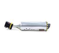 Motorcycle Sound Exhaust Six Kinds Of Motorcycle Wild Sound Effects Dirt Bike Headlight (White, 35X7.7CM)