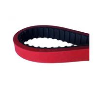 Motorcycle spare belt Heat Resistant Open Ended PU Food Grade Timing Belt H Type. Red Rubber For VFFS Packing Machine Clutch(30mm,830H)